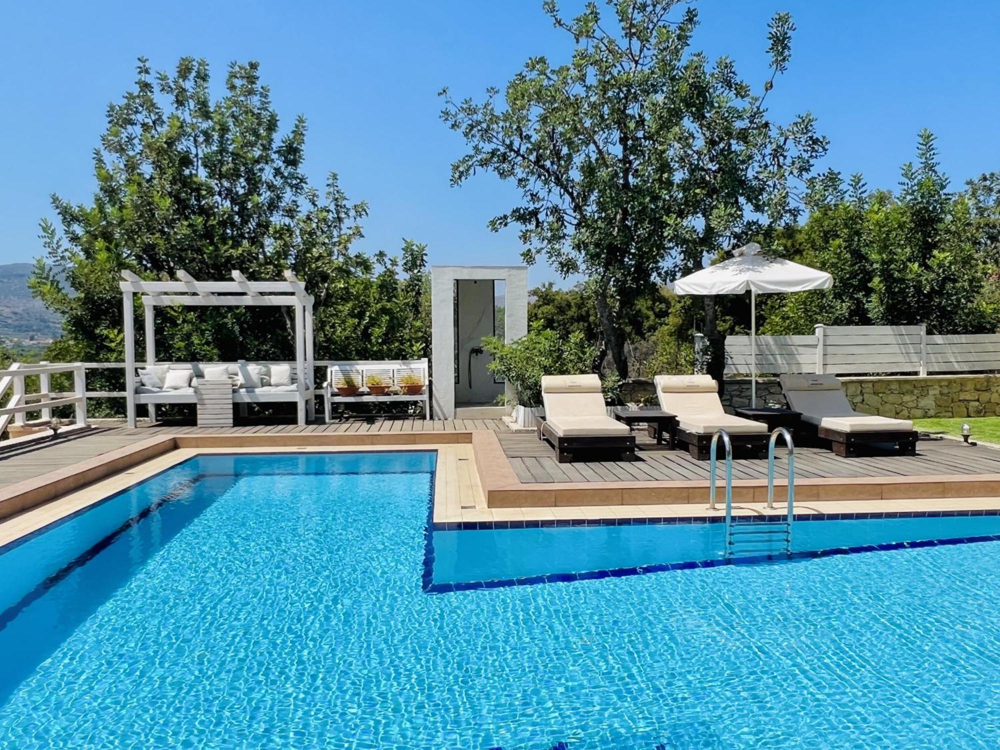 Villa Amvrosia Nr Kalives Crete Armenoi  Bagian luar foto