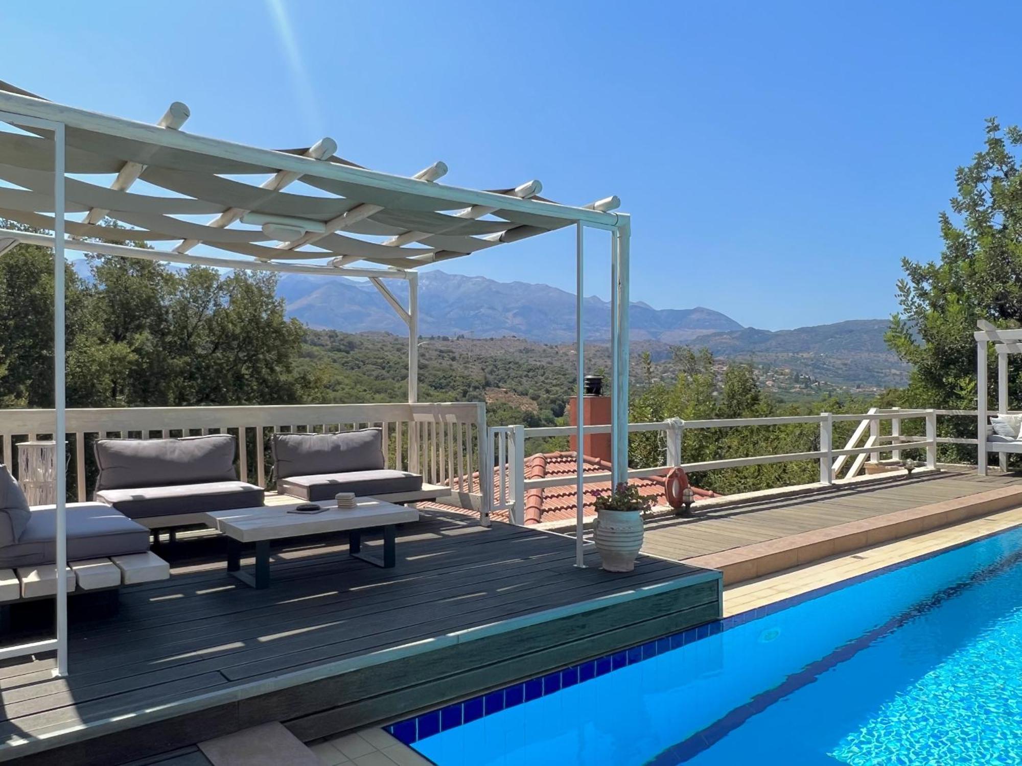 Villa Amvrosia Nr Kalives Crete Armenoi  Bagian luar foto