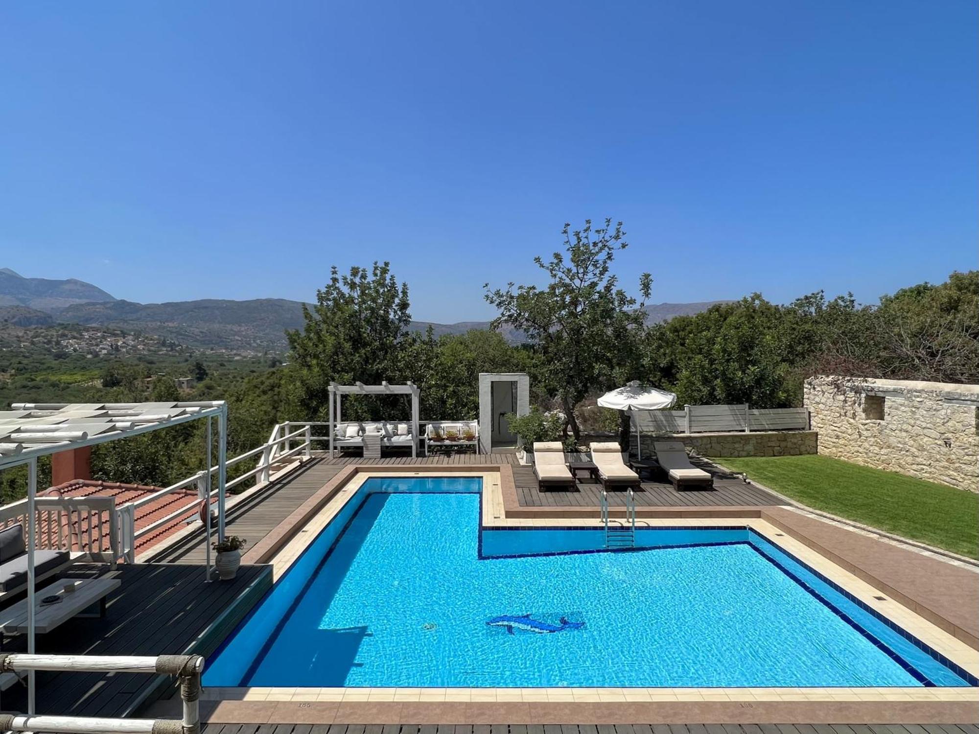 Villa Amvrosia Nr Kalives Crete Armenoi  Bagian luar foto
